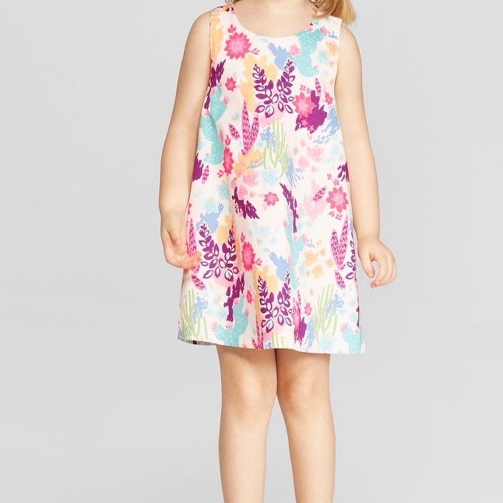 NWT Oshkosh Toddler Desert Floral Dress 2T - Picture 3 of 6